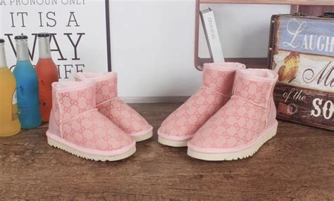 pink gucci uggs|gucci ugg boots women's.